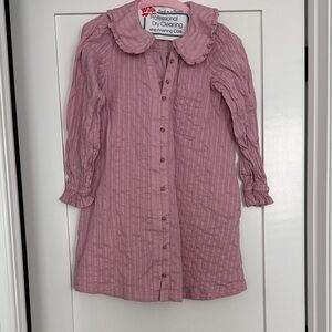 Pilcro Pink Long Sleeve Dress